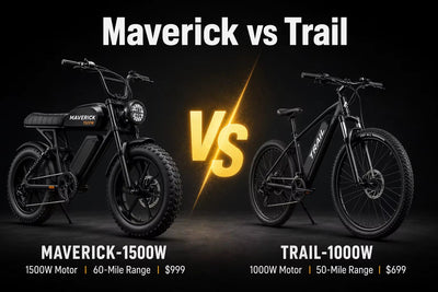 Maverick vs Trail: Which TXED Electric Bike Is Right for You?