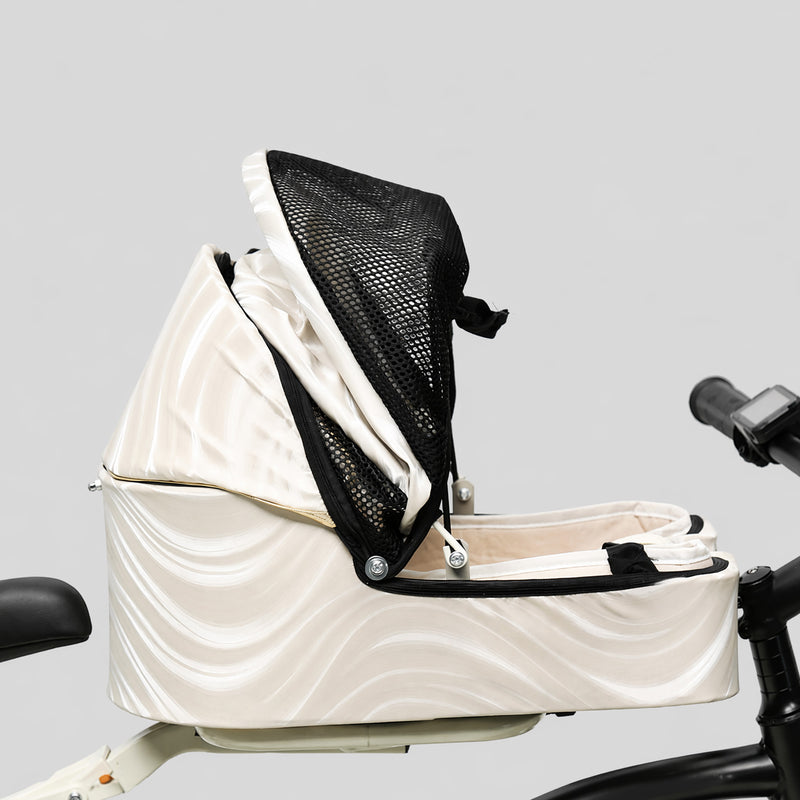 Electric Bike Pet Carrier Box | Rear Rack Dog Carrier for Small Dogs & Cats