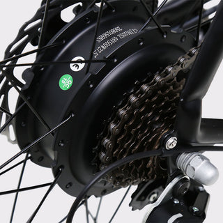 Trail-1000W electric mountain bike 27.5 inch all-terrain tires detail