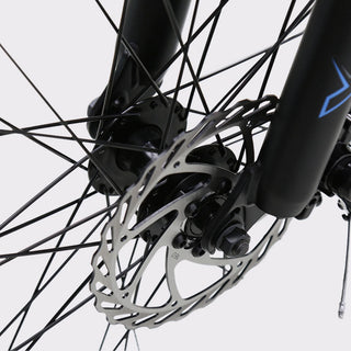 Trail-1000W electric mountain bike in outdoor riding scene