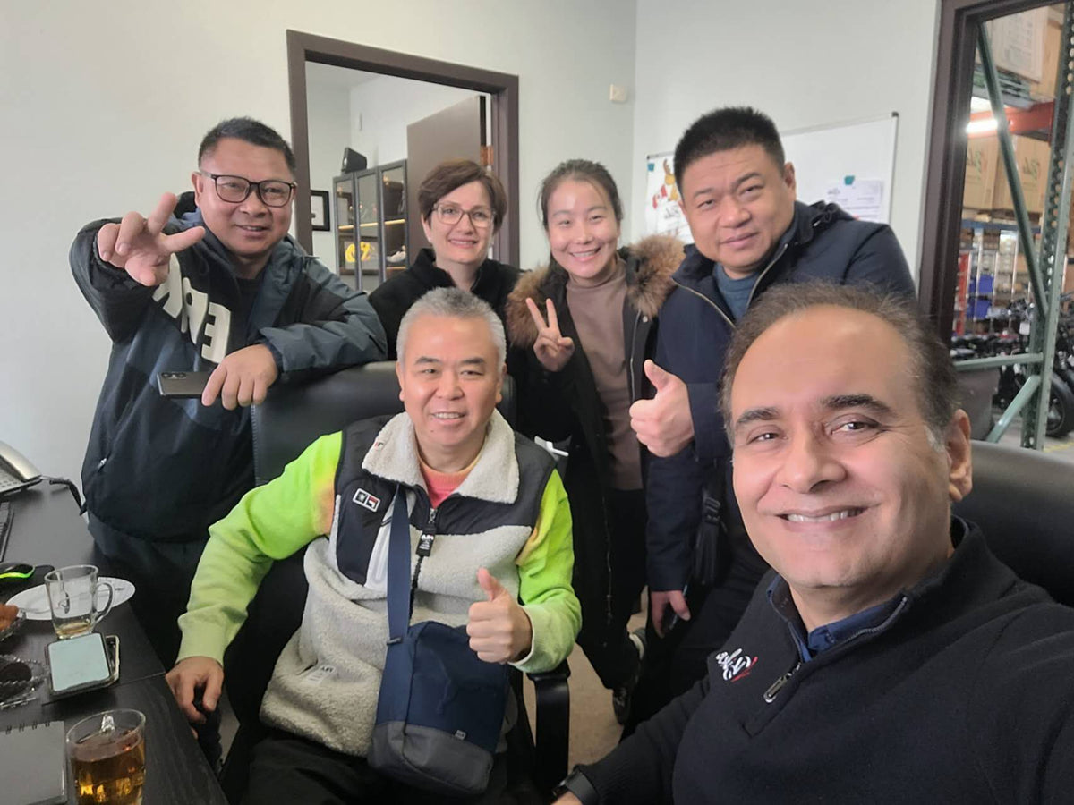 TXED team members gathered indoors
