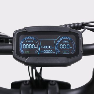 TXED 1500W fat tire electric bike on a paved road