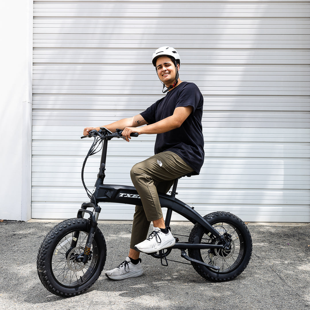 TXED 20” Folding Electric Bike – 500W Hub Motor-F1