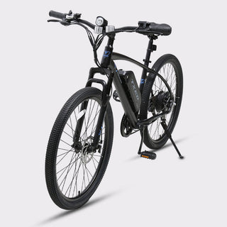 Trail-1000W bundle each bike front suspension and disc brake detail