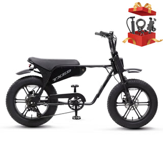 Maverick-1500W fat tire electric bike side profile on white background